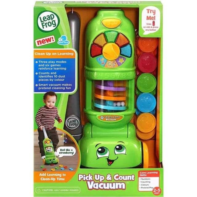 ليب فروغ مكنسة تعليم الأرقام تعليمي تفاعلي LeapFrog