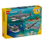 ليجو 31381 كريتور سمكة قرش شرسة مع صندوق كنز مكعبات التركيب LEGO