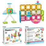 بيكاسو تايلز مكعبات مسار رخامي مغناطيسي مكعبات المغناطيس Picasso Tiles