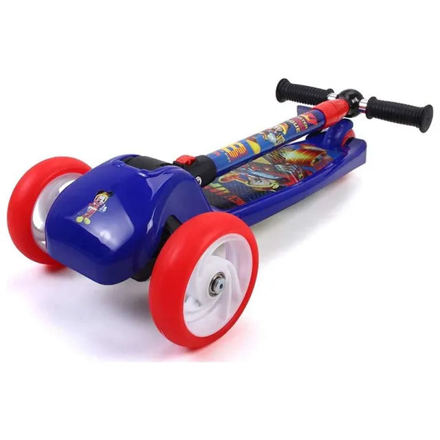 ميسوكا سكوتر ميكي ماوس أحمر و أزرق سكوتر 3 عجلات Mesucca