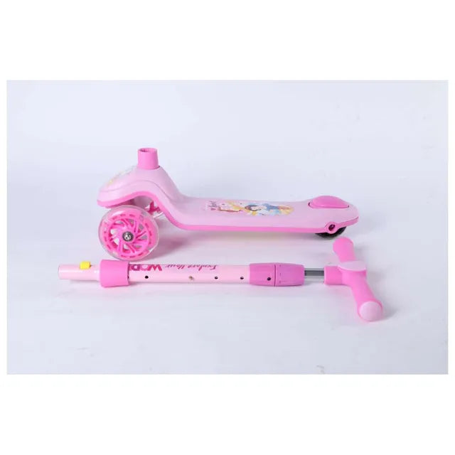 ميسوكا سكوتر تويست قابل للطي وردي سكوتر 3 عجلات Mesucca