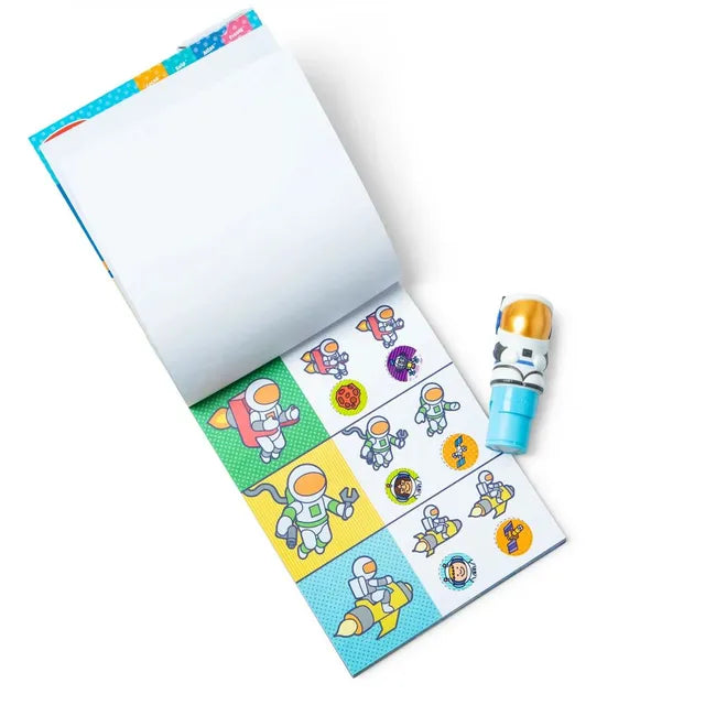 ميليسا اند دوج مجموعة ختم ملصقات واو رسم و تلوين Melissa and Doug