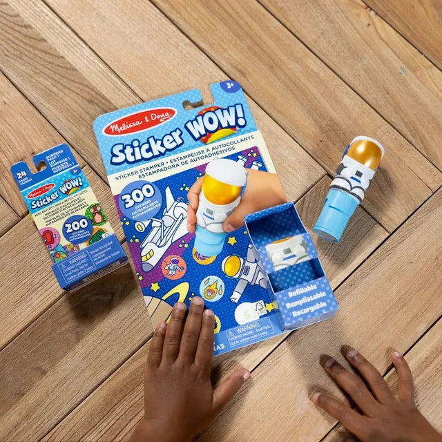 ميليسا اند دوج مجموعة ختم ملصقات واو رسم و تلوين Melissa and Doug