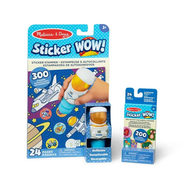 ميليسا اند دوج مجموعة ختم ملصقات واو رسم و تلوين Melissa and Doug