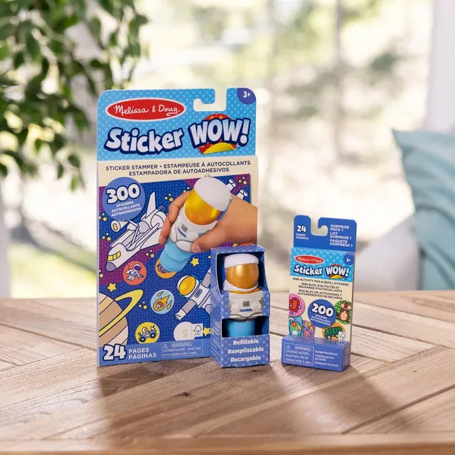 ميليسا اند دوج مجموعة ختم ملصقات واو رسم و تلوين Melissa and Doug