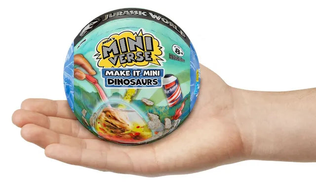ميني فيرس بيضة الديناصورات جيراسيك ورلد المجسمات Miniverse