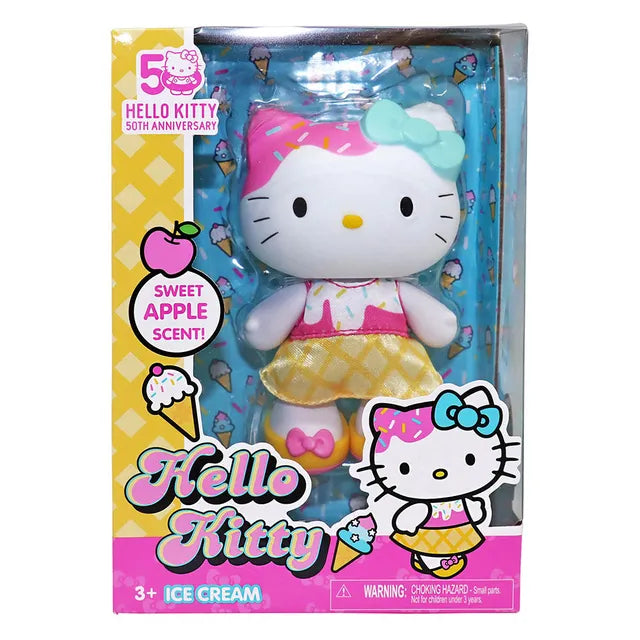 هيلو كيتي دمية آيس كريم 4 إنش المجسمات Hello Kitty