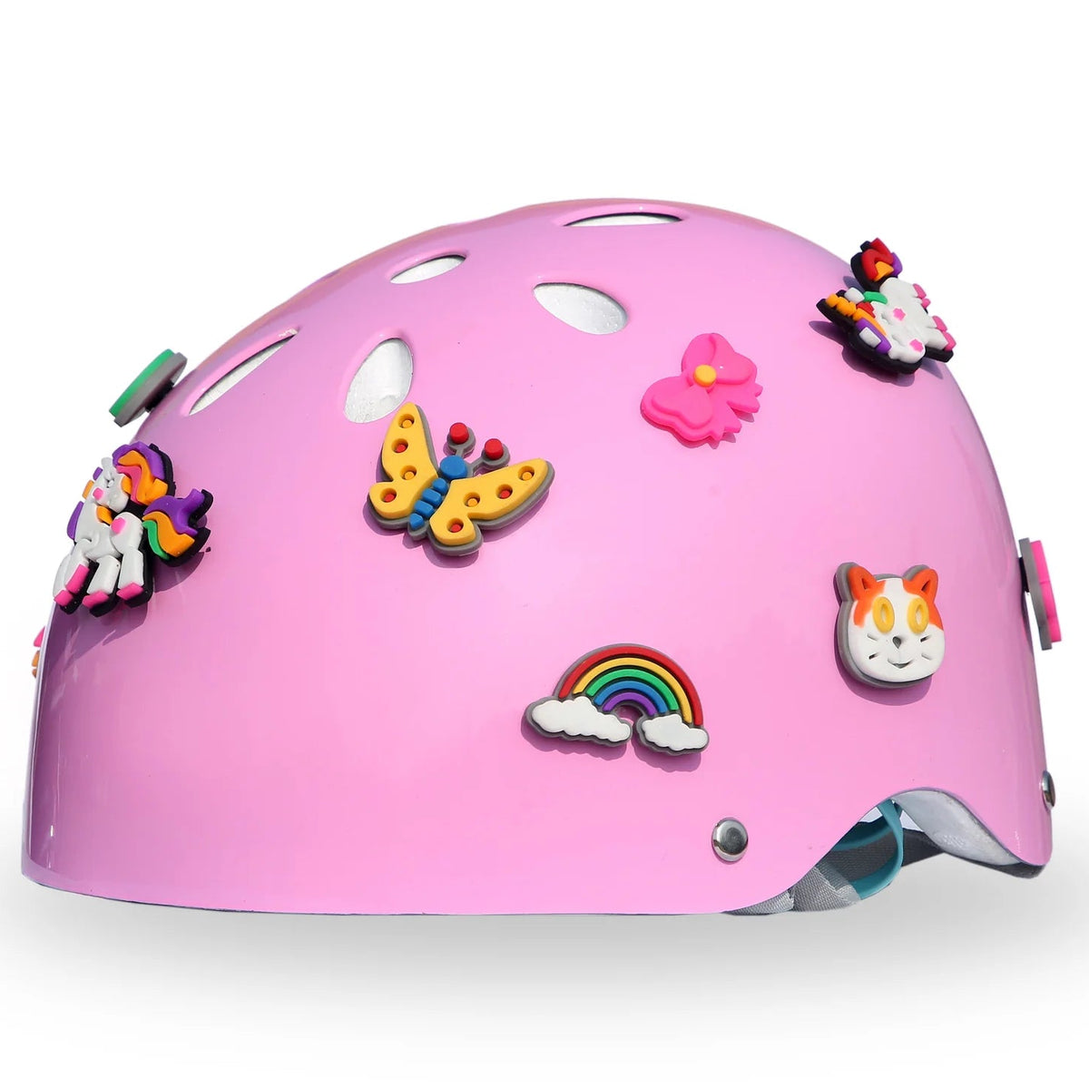 ستريت جام خوذه حماية بوبينز الوردية اكسسوارات الدراجة Street Jam