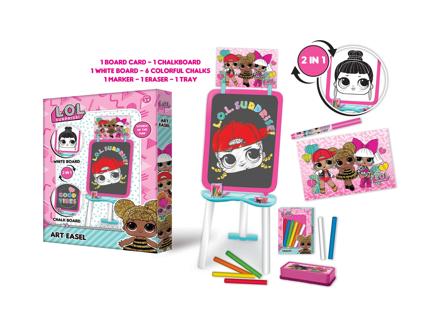 ال او ال سربرايز سبورة وجهين سبورة LOL Surprise