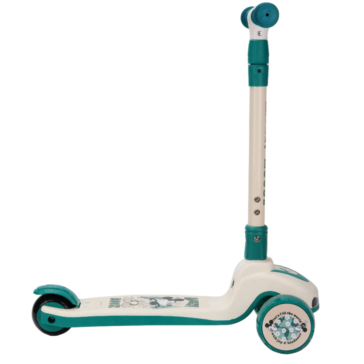ديزني سكوتر ميكي ماوس القابل للطي سكوتر 3 عجلات Mesucca