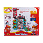 نيوبوي لعبة سوبرماركت مع اكسسوارات 47 قطعه التسوق والوظائف NewBoy