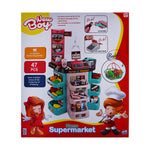 نيوبوي لعبة سوبرماركت مع اكسسوارات 47 قطعه التسوق والوظائف NewBoy