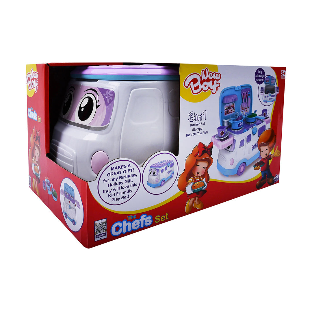 نيوبوي طقم العاب المطبخ 3 في 1 ألعاب المطابخ NewBoy