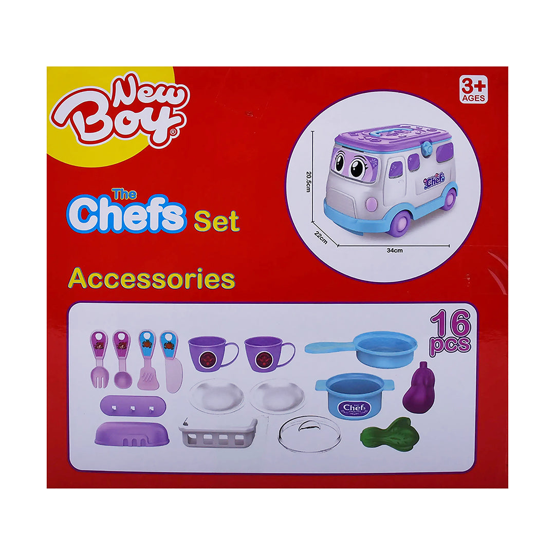 نيوبوي طقم العاب المطبخ 3 في 1 ألعاب المطابخ NewBoy