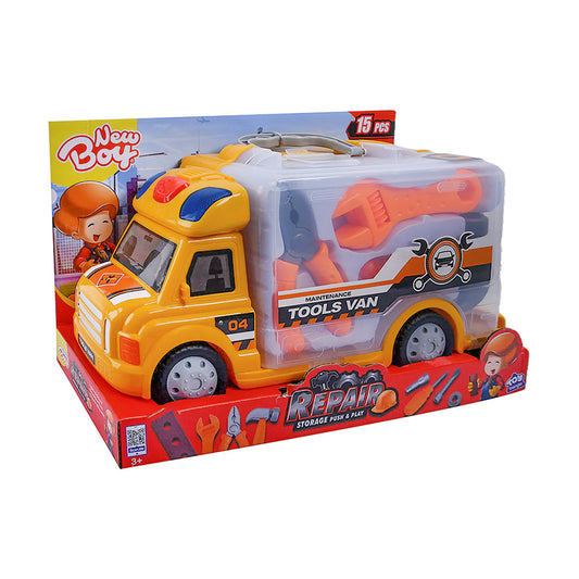 نيوبوي شاحنة مع الادوات المركبات المتنوعه NewBoy