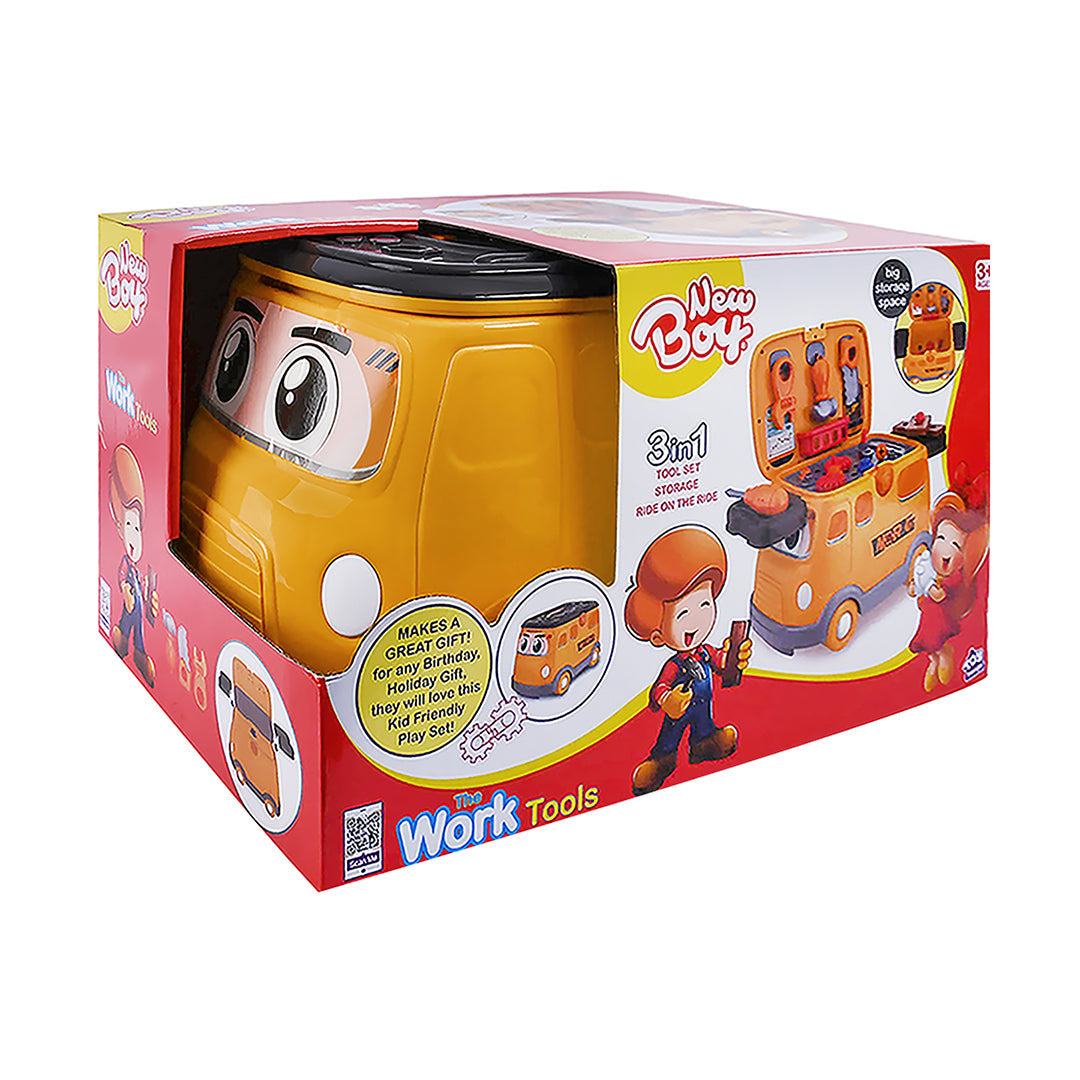 نيوبوي شاحنة البناء 3 في 1 التسوق والوظائف NewBoy