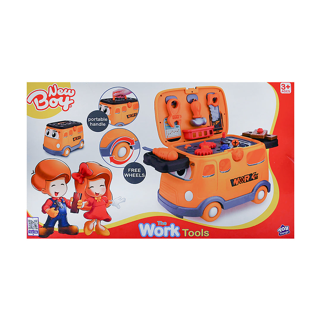 نيوبوي شاحنة البناء 3 في 1 التسوق والوظائف NewBoy