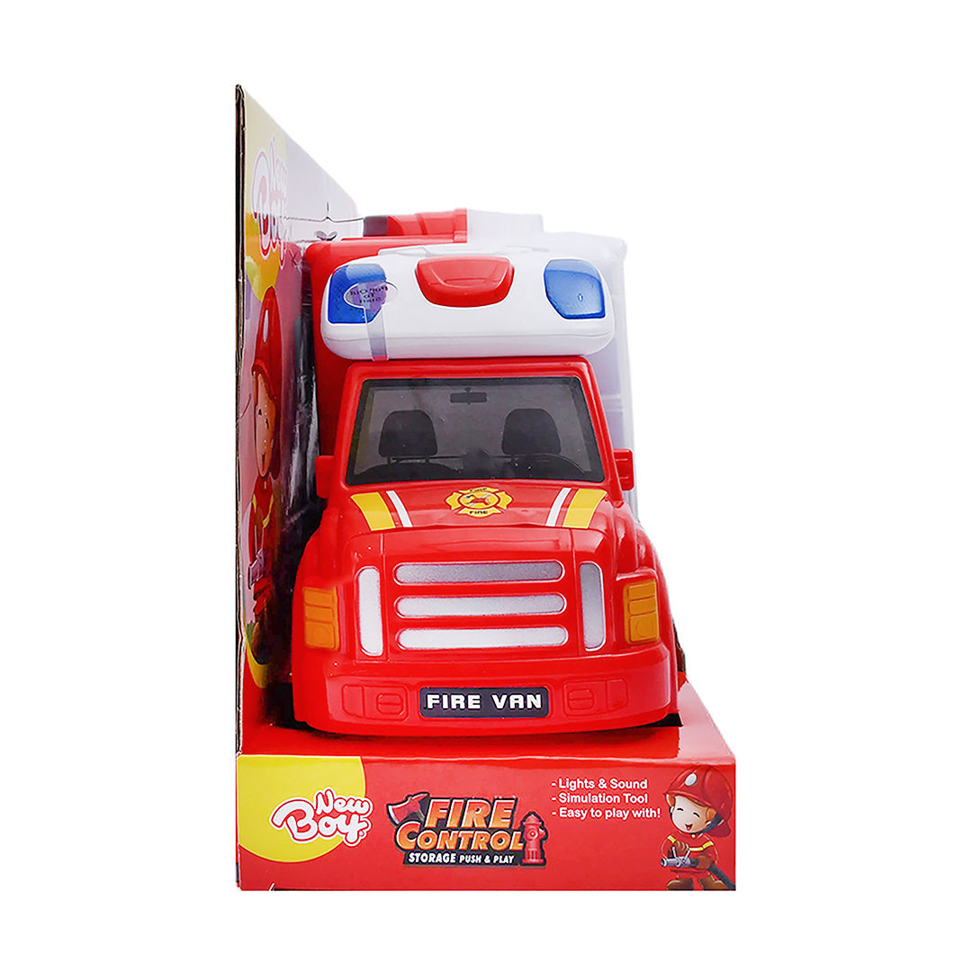 نيوبوي شاحنة الاطفاء مع الادوات المركبات المتنوعه NewBoy