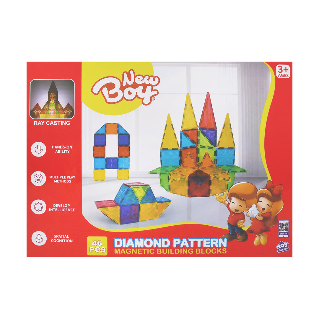 نيوبوي المكعبات المغناطيسية 46 قطعة مكعبات المغناطيس NewBoy