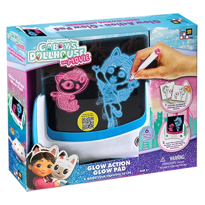 غابي دول هاوس الفيلم لوحة توهج الرسوم المتحركة رسم و تلوين Gabby Dollhouse