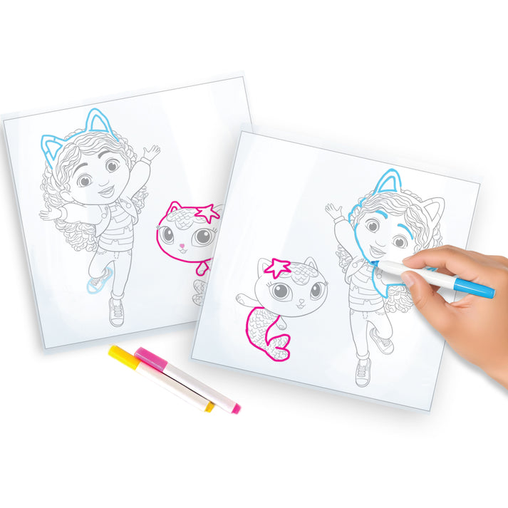 غابي دول هاوس الفيلم لوحة توهج الرسوم المتحركة رسم و تلوين Gabby Dollhouse