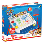 باو بترول لوحة خربشة مغناطيسية ملونة سبورة Paw Patrol