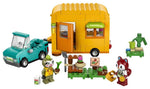 ليجو مكعبات بناء كارافان ومتجر الحديقة مكعبات التركيب LEGO