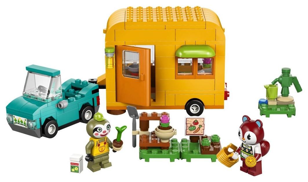 ليجو مكعبات بناء كارافان ومتجر الحديقة مكعبات التركيب LEGO