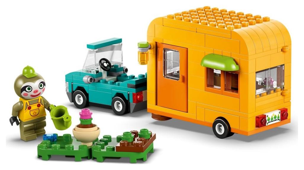 ليجو مكعبات بناء كارافان ومتجر الحديقة مكعبات التركيب LEGO