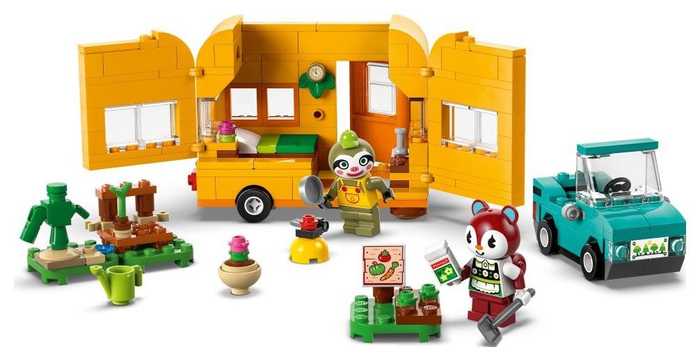 ليجو مكعبات بناء كارافان ومتجر الحديقة مكعبات التركيب LEGO