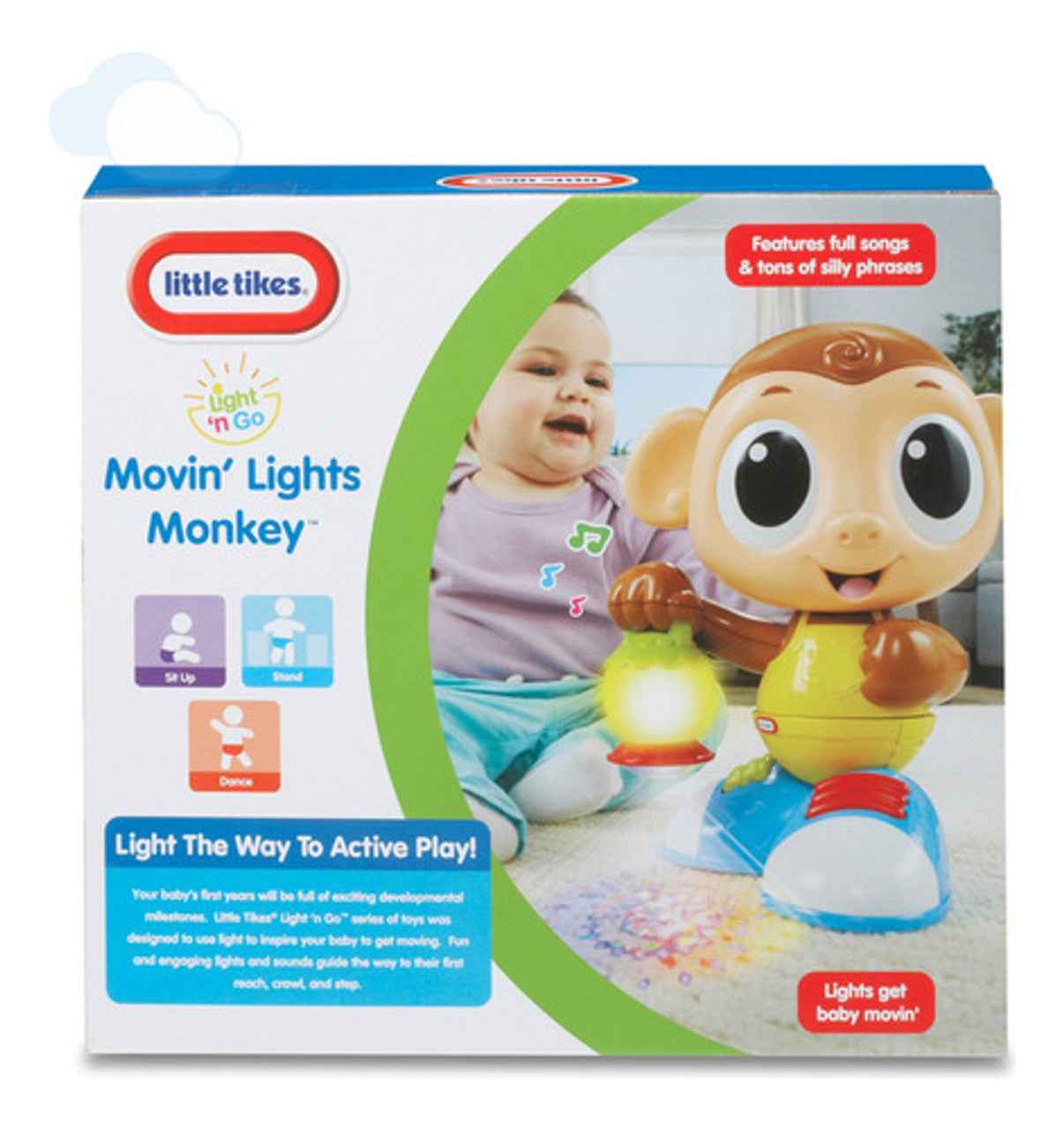 ليتل تايكس القرد المتحرك المضيء مواليد تفاعلي Little Tikes