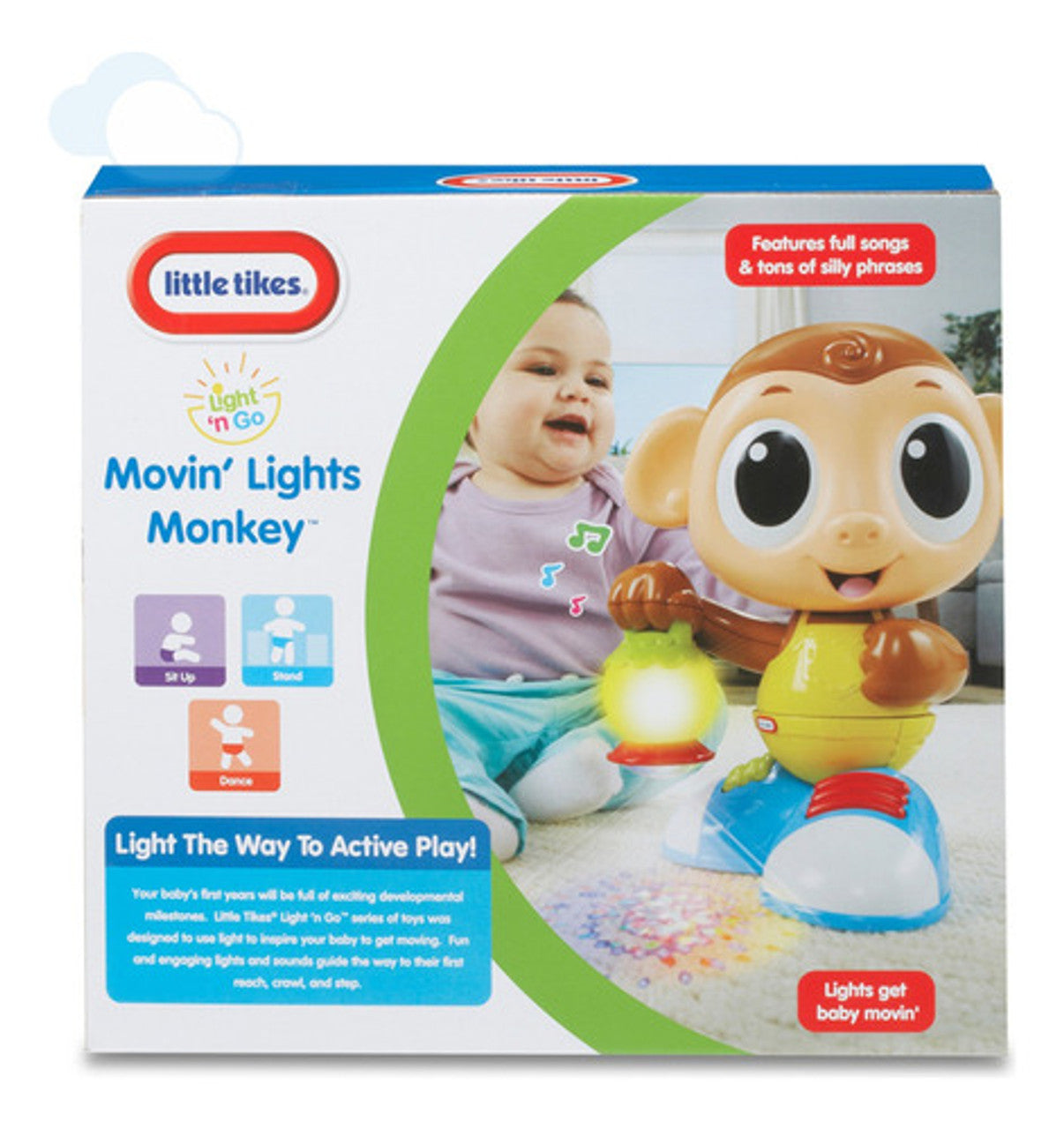 ليتل تايكس القرد المتحرك المضيء مواليد تفاعلي Little Tikes