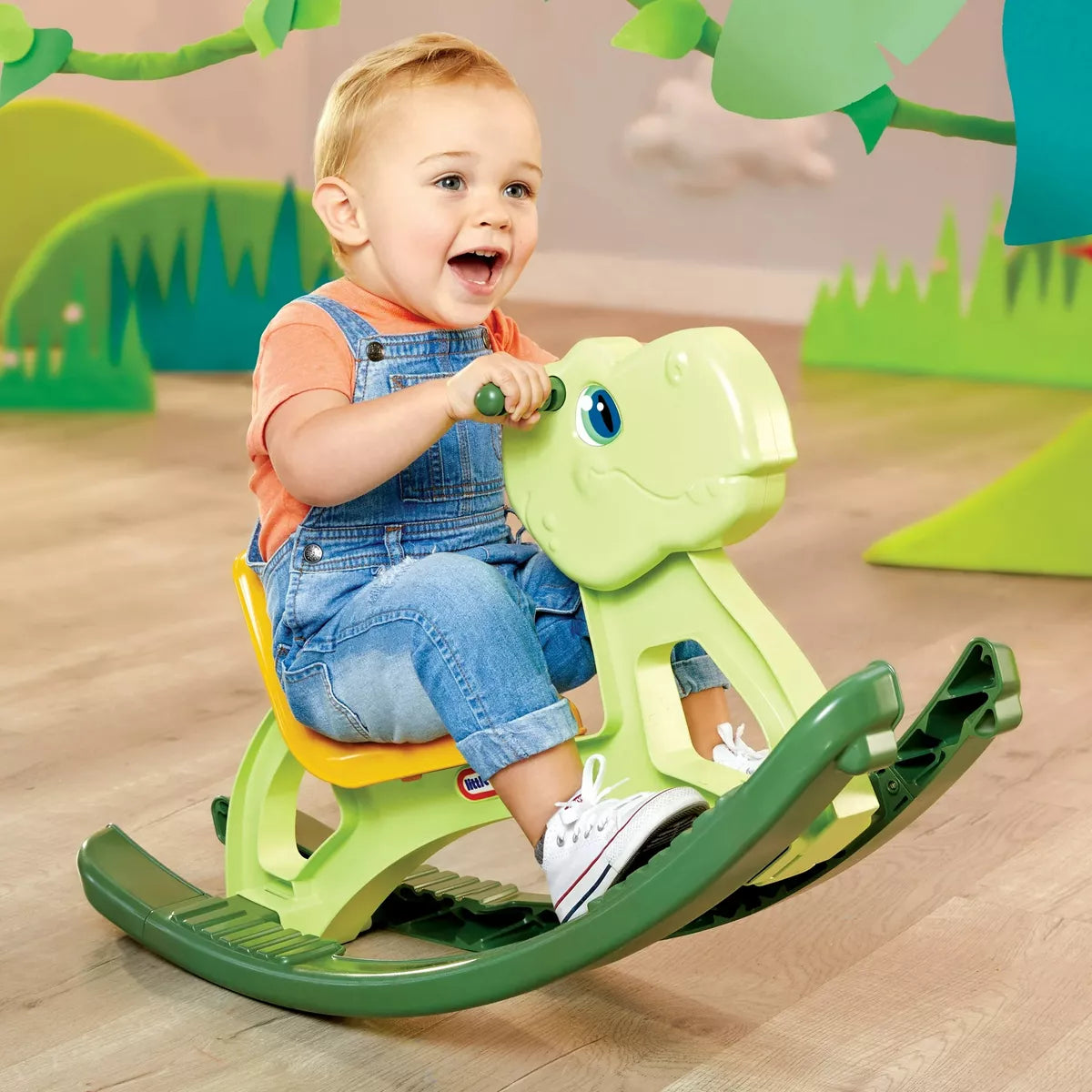 ليتل تايكس لعبة الديناصور الهزاز مركبات الدف Little Tikes