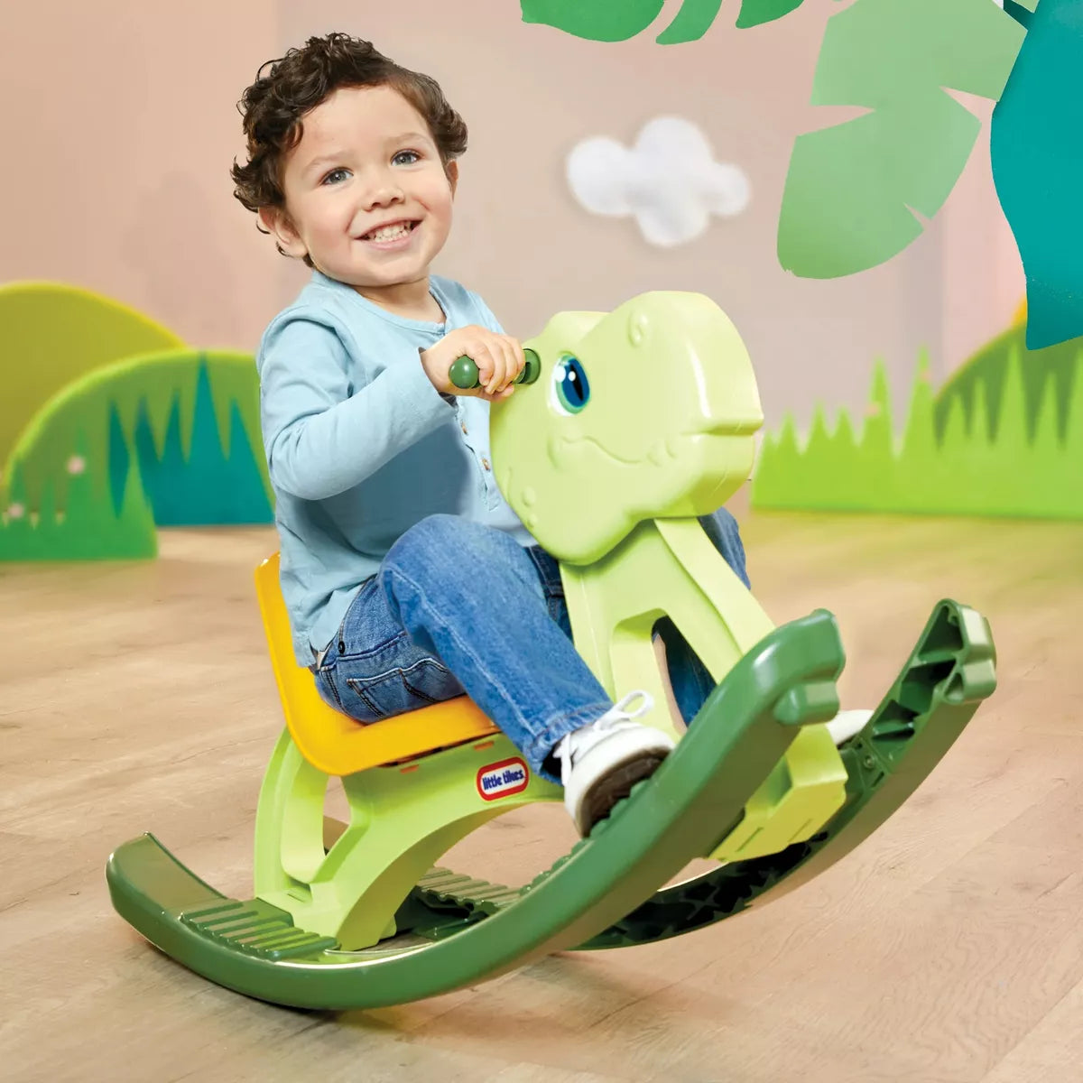 ليتل تايكس لعبة الديناصور الهزاز مركبات الدف Little Tikes