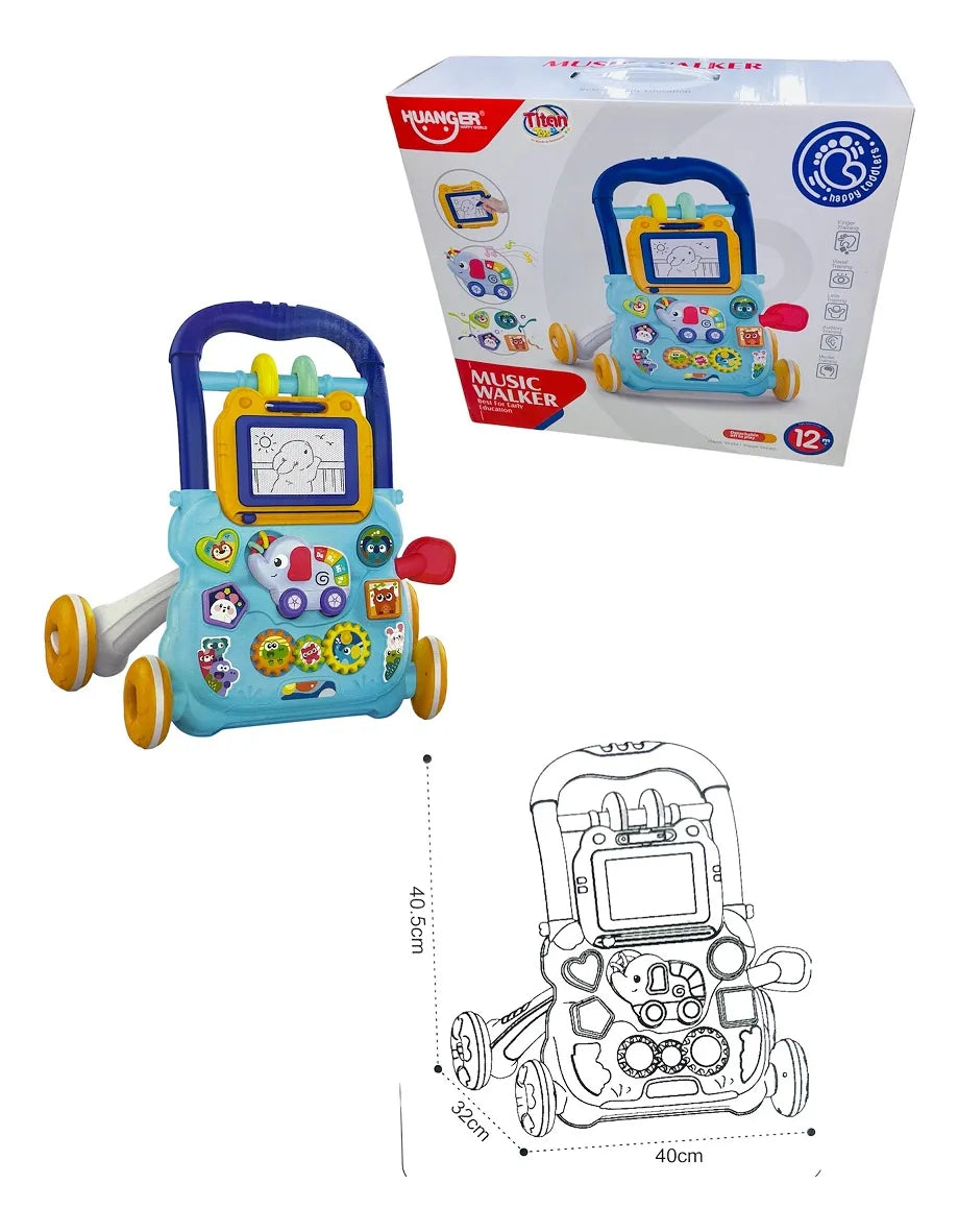 لعبة تعليم المشي مع لوحة رسم الوان متنوعة تعليم المشي LOCAL