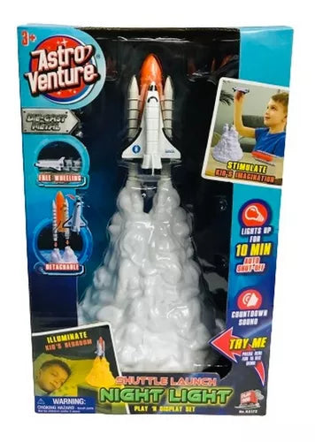استرو فينتشر مكوك إطلاق ضوء الليل ألعاب الأكشن Astro Venture