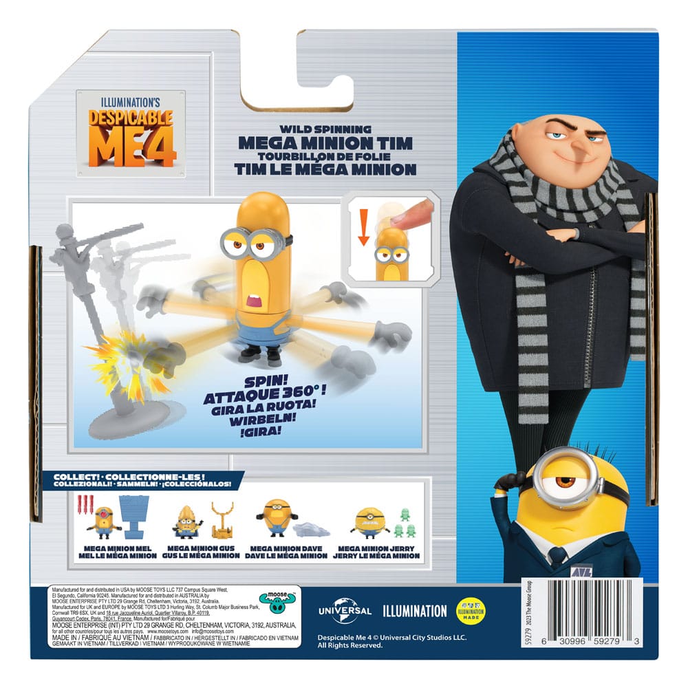 ديسبيكابل مي 4 تيم الدوار البري شخصيات كرتونية Despicable Me 4