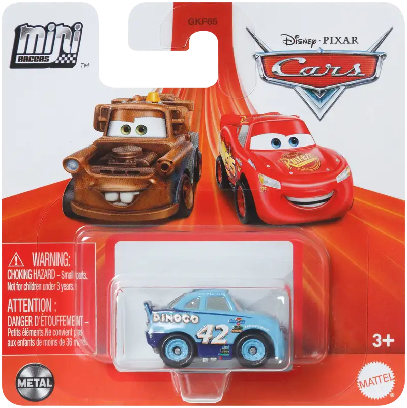 كارز لعبة ميني ريسر سينجلز بليستر اشكال متنوعة المركبات المتنوعه Disney