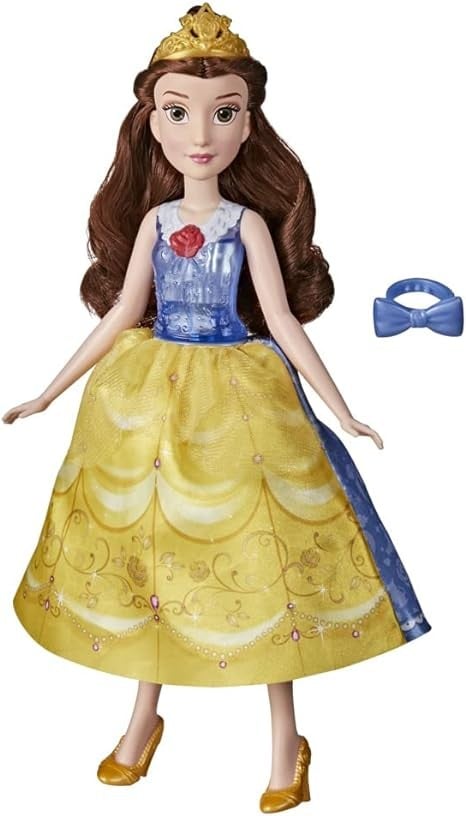ديزني برينسس دمية الاميرة بيل من اميرات دمية مع اكسسوارات Disney