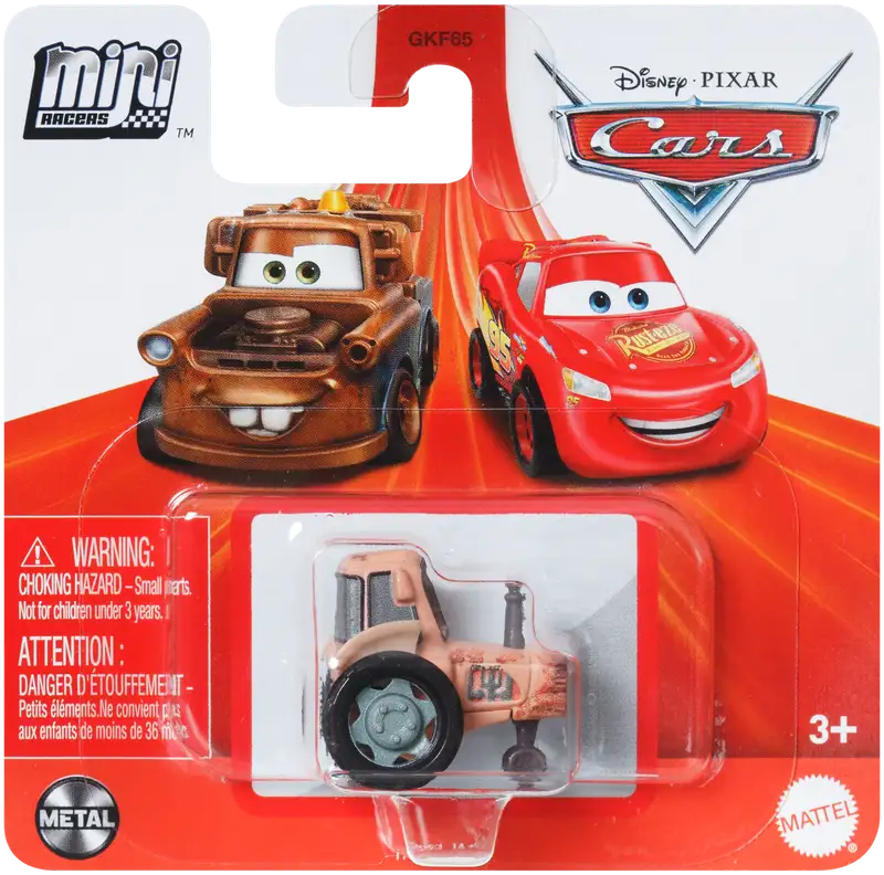 كارز لعبة ميني ريسر سينجلز بليستر اشكال متنوعة المركبات المتنوعه Disney