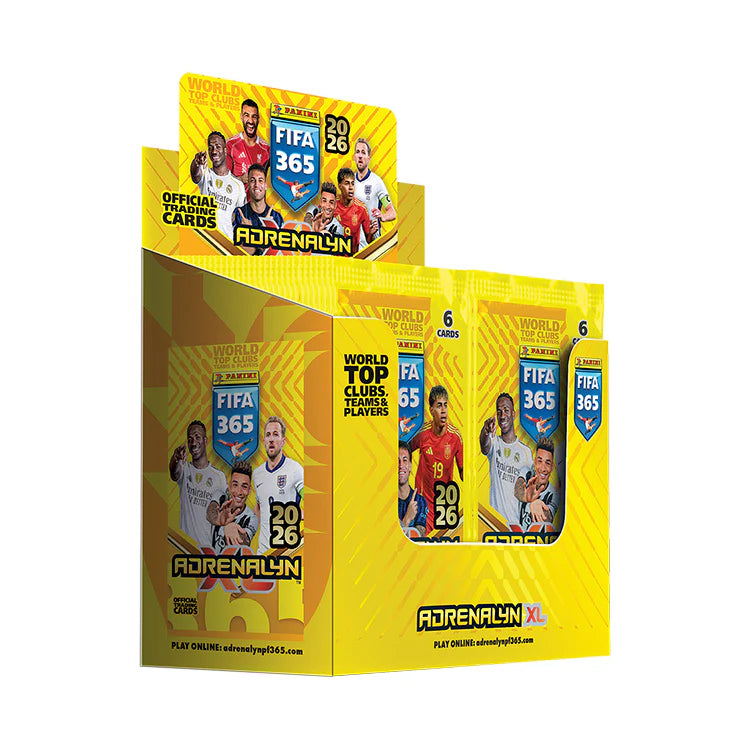 ادرينالين بطاقات فيفا 365 ميجا 2026 كرت واحد العاب البطاقات PANINI