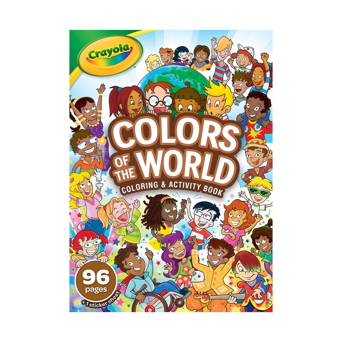 كرايولا كتاب تلوين ألوان العالم رسم و تلوين Crayola