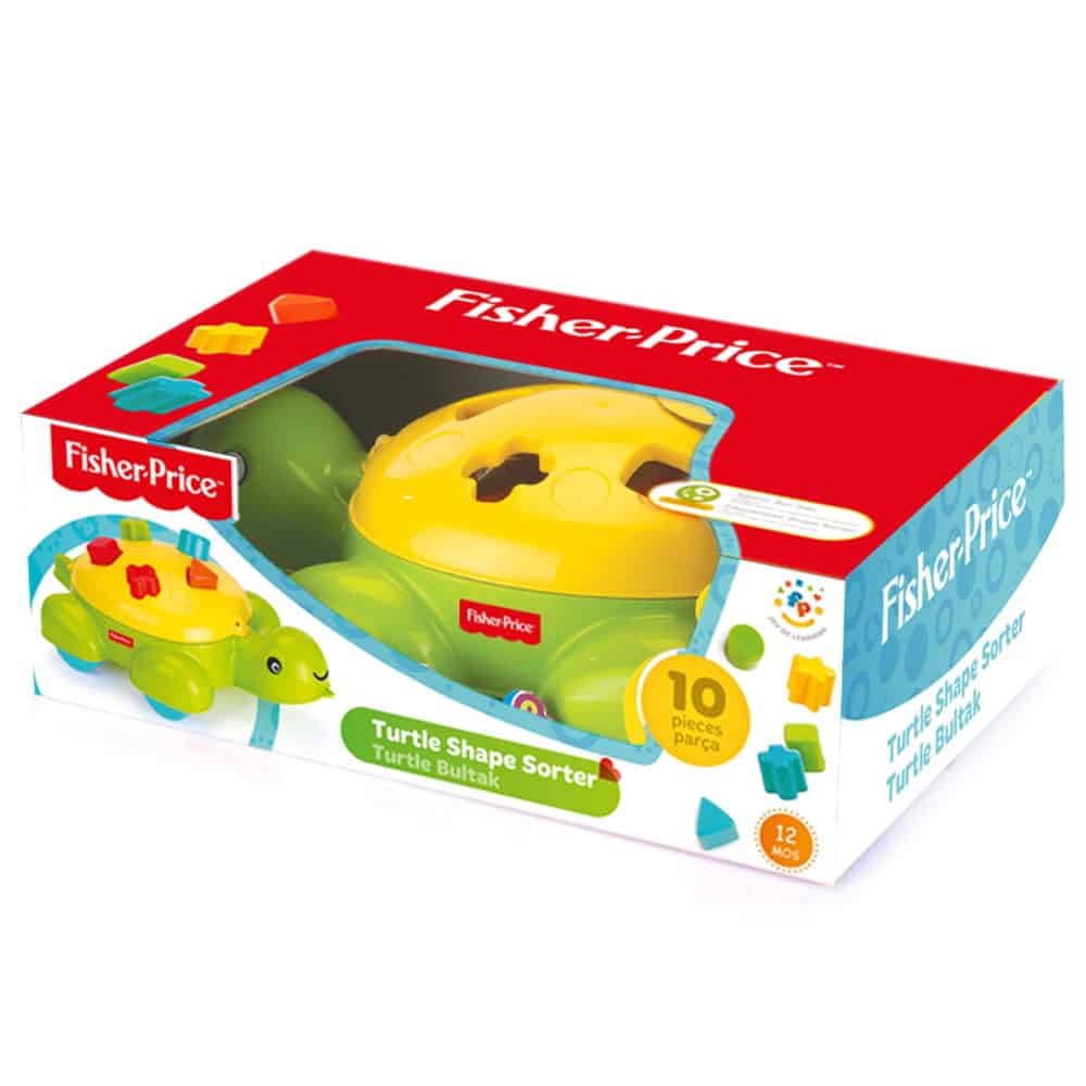 فيشر برايس لعبة تصنيف الأشكال ٥ قطع مواليد تفاعلي Fisher-Price
