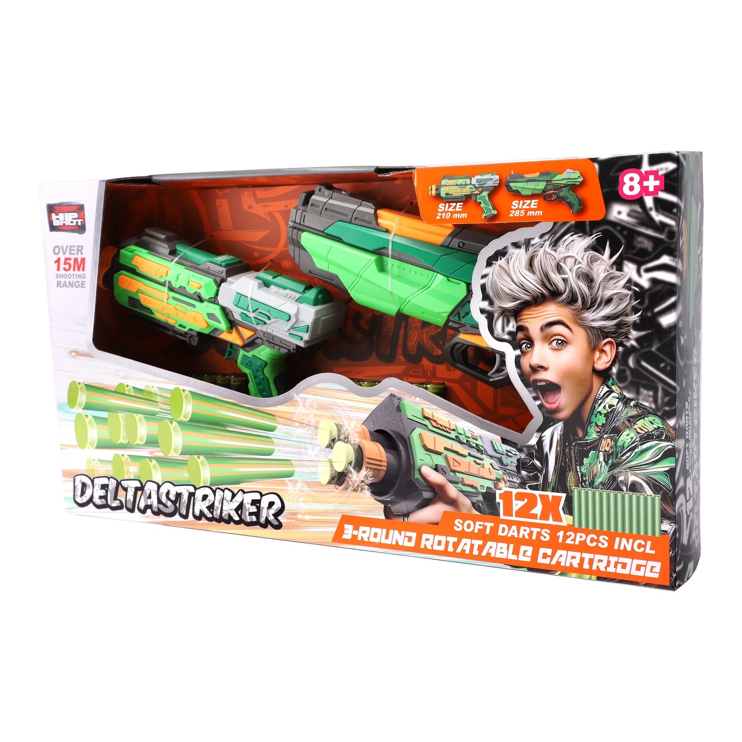 هيب شوت مسدس دلتا سترايكر قطعتين مسدسات مطاطية Hip Shot