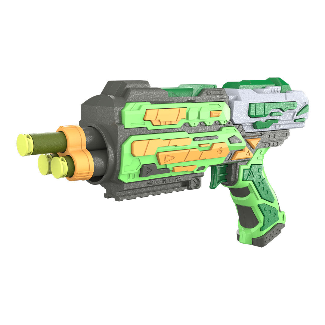 هيب شوت مسدس دلتا سترايكر ثنائية المسدسات مع 14 سهم مسدسات مطاطية Hip Shot