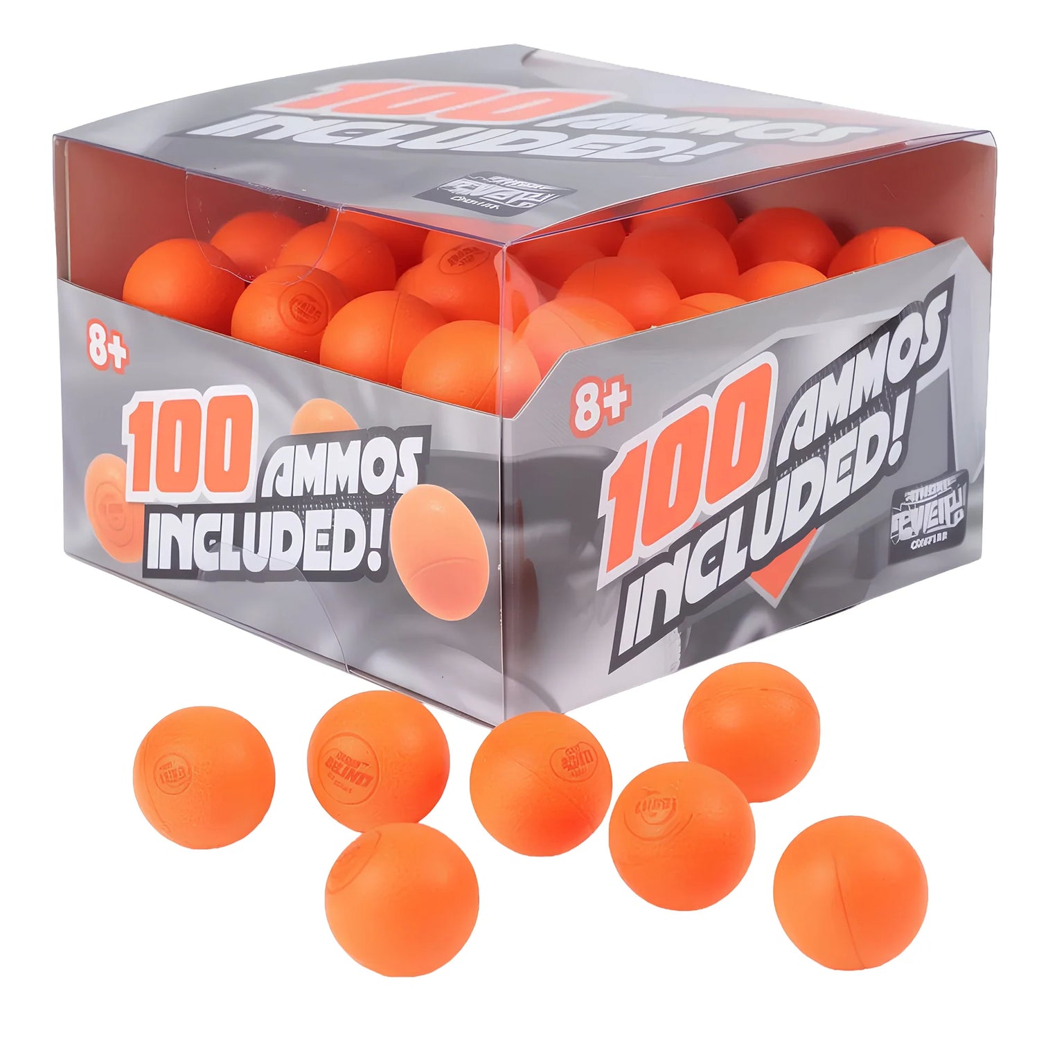 هيب شوت ذخيرة الكرات اللينة 100 قطعه مسدسات مطاطية Hip Shot