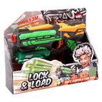 هيب شوت مسدس قابل للطي مع 6 سهام مسدسات مطاطية Hip Shot