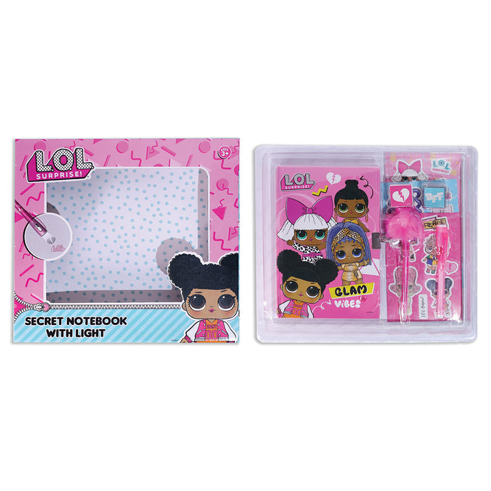 ال او ال سربرايز دفتر الملاحظات السري مع ضوء رسم و تلوين LOL Surprise