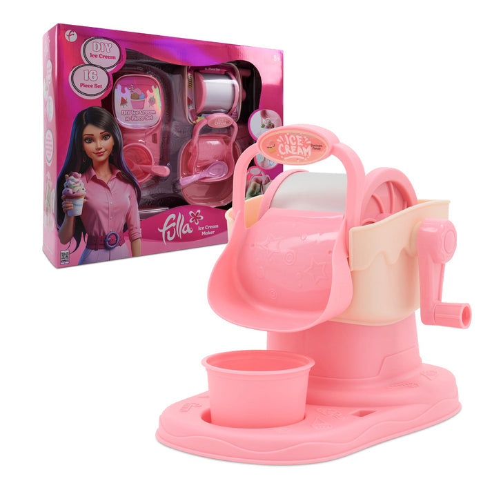 فلة آلة صنع الآيس كريم ألعاب المطابخ Fulla