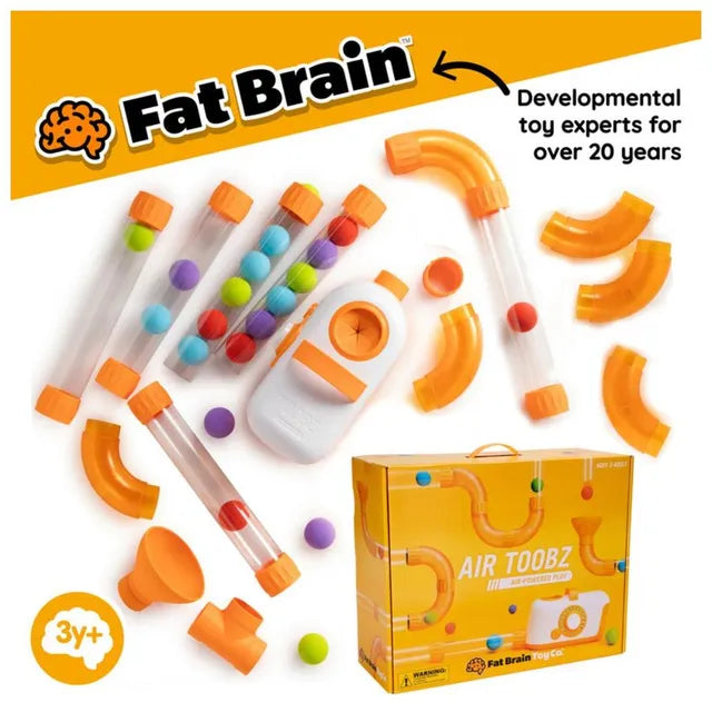 فات برين آير توبز بناء أنابيب تعمل بالهواء العاب تعليمية Fat Brain
